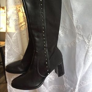 Marc fisher lapture studded over the knee boots